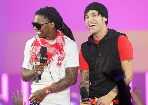 Lil Wayne and Pete Wentz