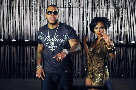 Flo Rida and Teairra Mari