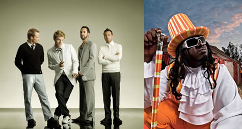 Backstreet Boys and T-Pain