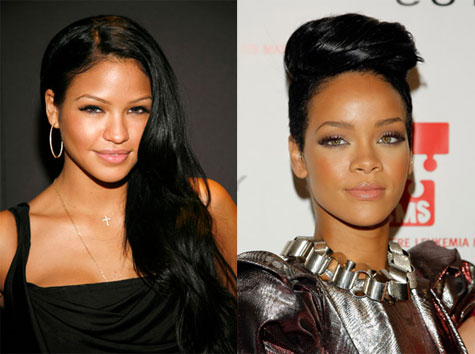 Cassie and Rihanna