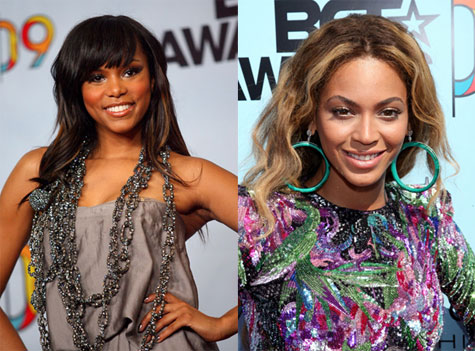 LeToya Luckett and Beyoncé