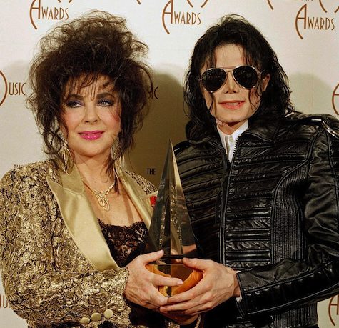 Elizabeth Taylor and Michael Jackson