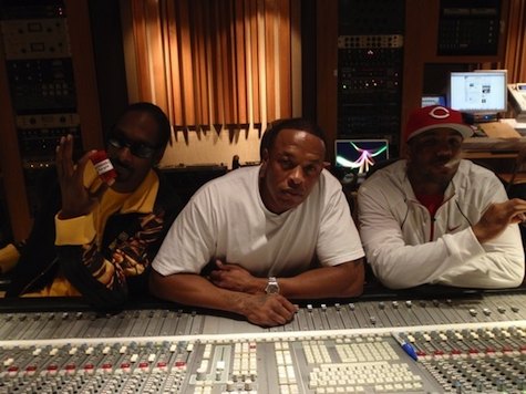 Snoop Dogg, Dr. Dre, and Game