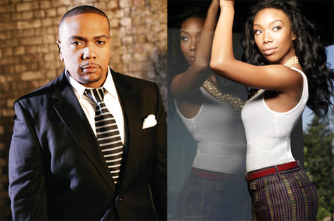 Timbaland and Brandy