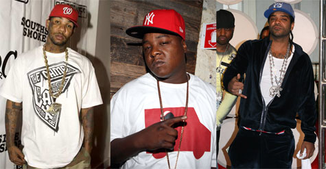 Game, Jadakiss, and Jim Jones