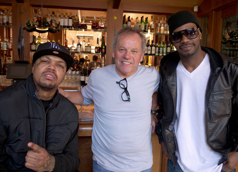 Three 6 Mafia and Wolfgang Puck