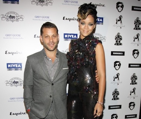 Anthony Mandler and Rihanna