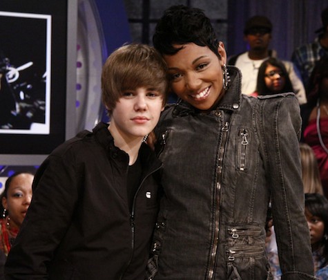 Justin Bieber and Monica