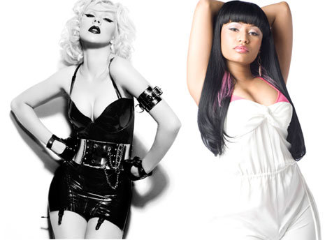 Christina Aguilera and Nicki Minaj