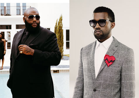 Rick Ross and Kanye West