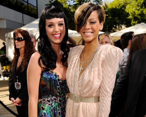 Katy Perry and Rihanna