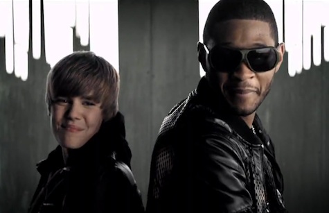 Justin Bieber and Usher