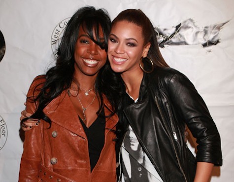 Kelly Rowland and Beyoncé