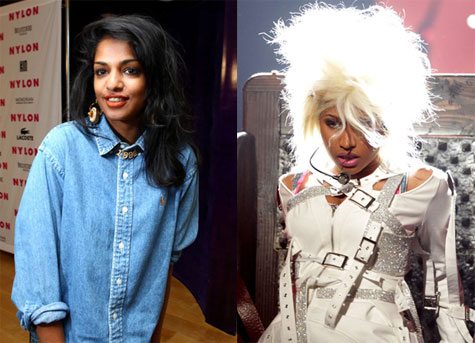 M.I.A. and Nicki Minaj