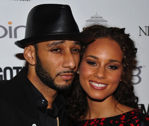 Swizz Beatz and Alicia Keys