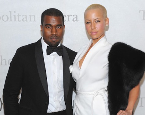 Kanye West and Amber Rose