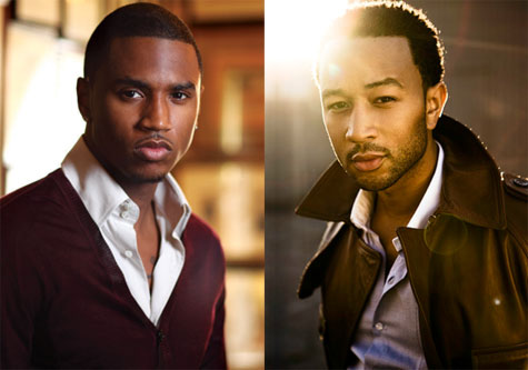 Trey Songz and John Legend