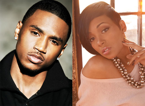 Trey Songz and Monica