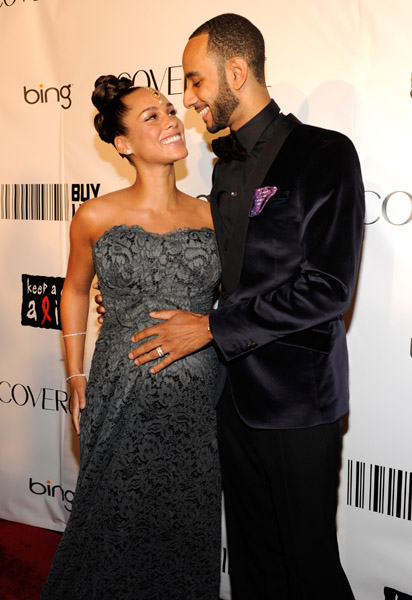 Alicia Keys and Swizz Beatz