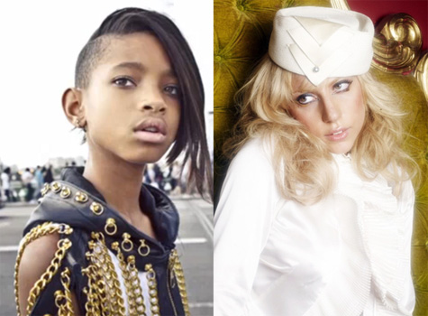 Willow Smith and Lady Gaga