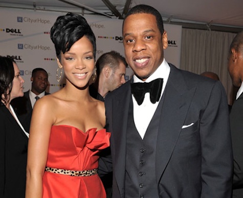 Rihanna and Jay-Z