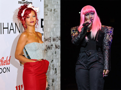 Rihanna and Nicki Minaj