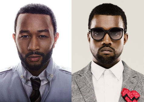 John Legend and Kanye West