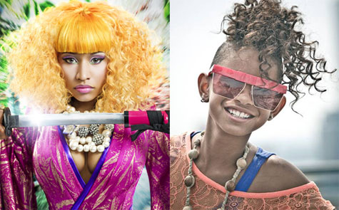 Nicki Minaj and Willow Smith