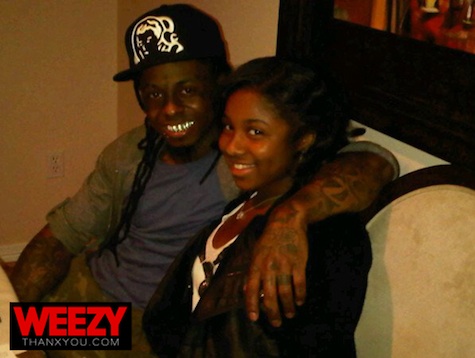 Lil Wayne and Reginae Carter