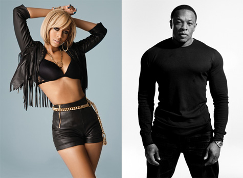 Keri Hilson and Dr. Dre