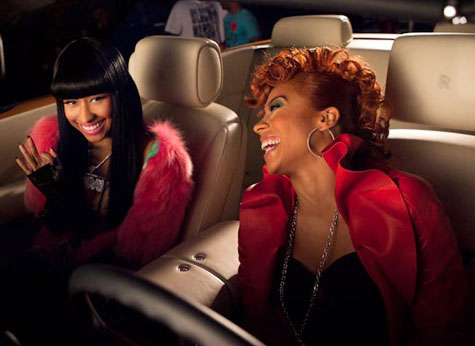 Nicki Minaj and Keyshia Cole