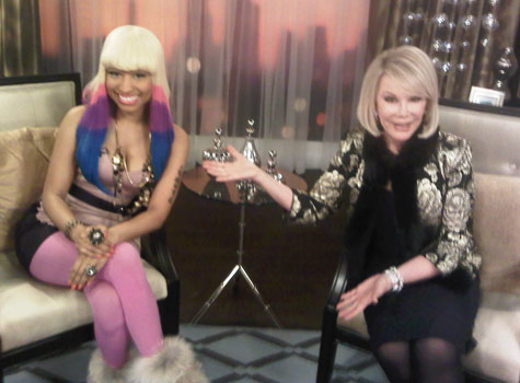 Nicki Minaj and Joan Rivers