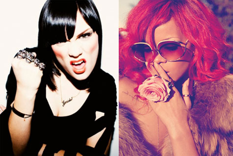 Jessie J and Rihanna