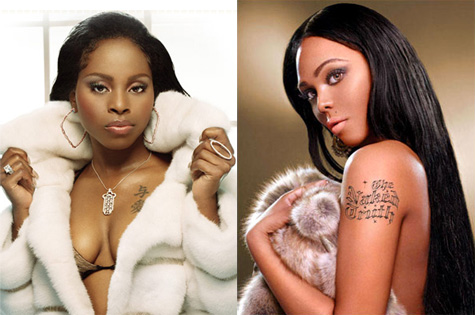 Foxy Brown and Lil' Kim