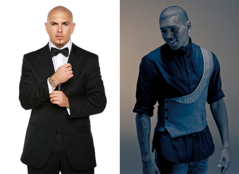 Pitbull and Chris Brown