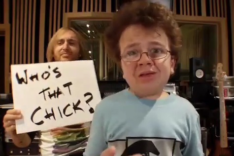 David Guetta and Keenan Cahill