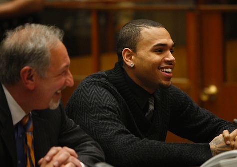 Mark Geragos and Chris Brown