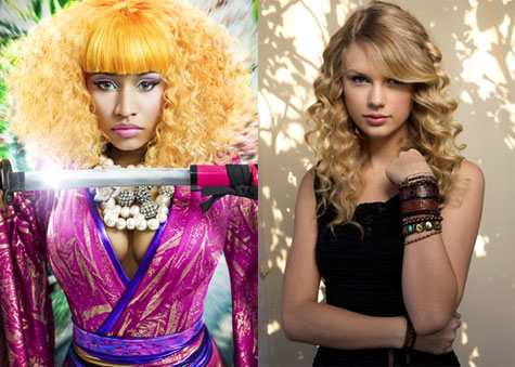 Nicki Minaj and Taylor Swift