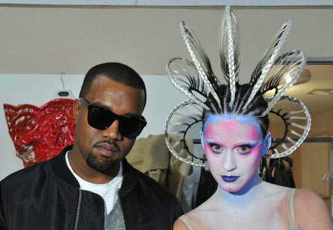 Kanye West and Katy Perry