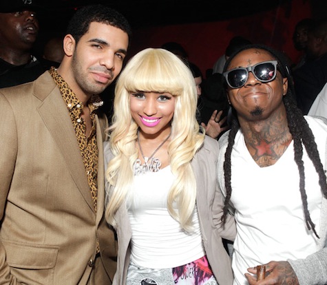 Drake, Nicki Minaj, and Lil Wayne