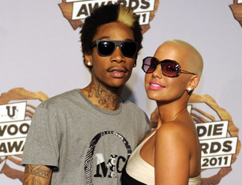 Wiz Khalifa and Amber Rose