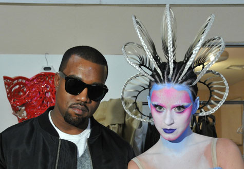 Kanye West and Katy Perry