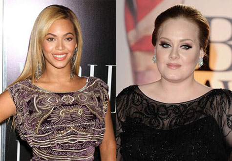 Beyoncé and Adele