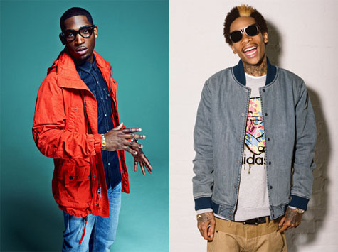 Tinie Tempah and Wiz Khalifa