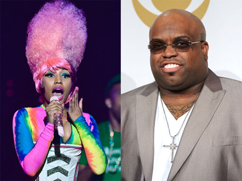 Nicki Minaj and Cee Lo Green