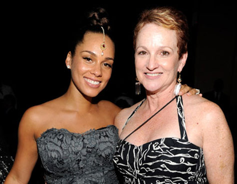 Alicia Keys and Terri Augello