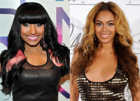 Nicki Minaj and Beyoncé