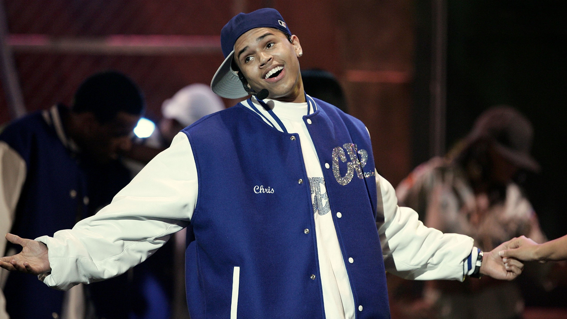 Singer Chris Brown