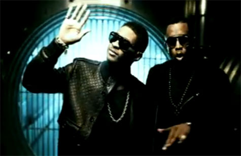 Usher and Diddy