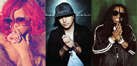 Rihanna, Kevin Rudolf, and Lil Wayne